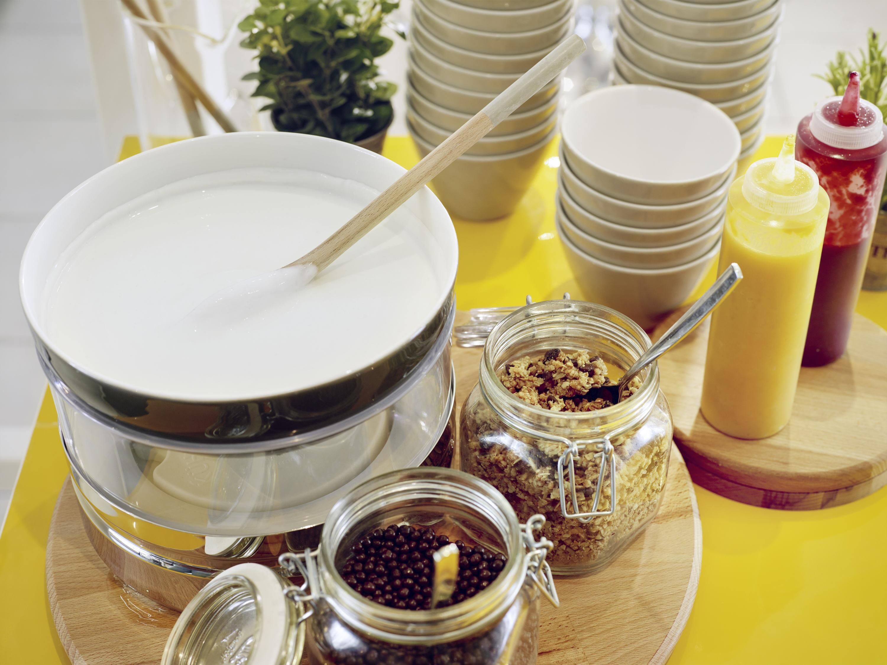 Morgenmadsbuffet hver dag mod et gebyr