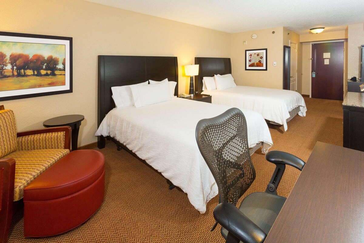 Pillow-top beds, in-room safe, desk, iron/ironing board