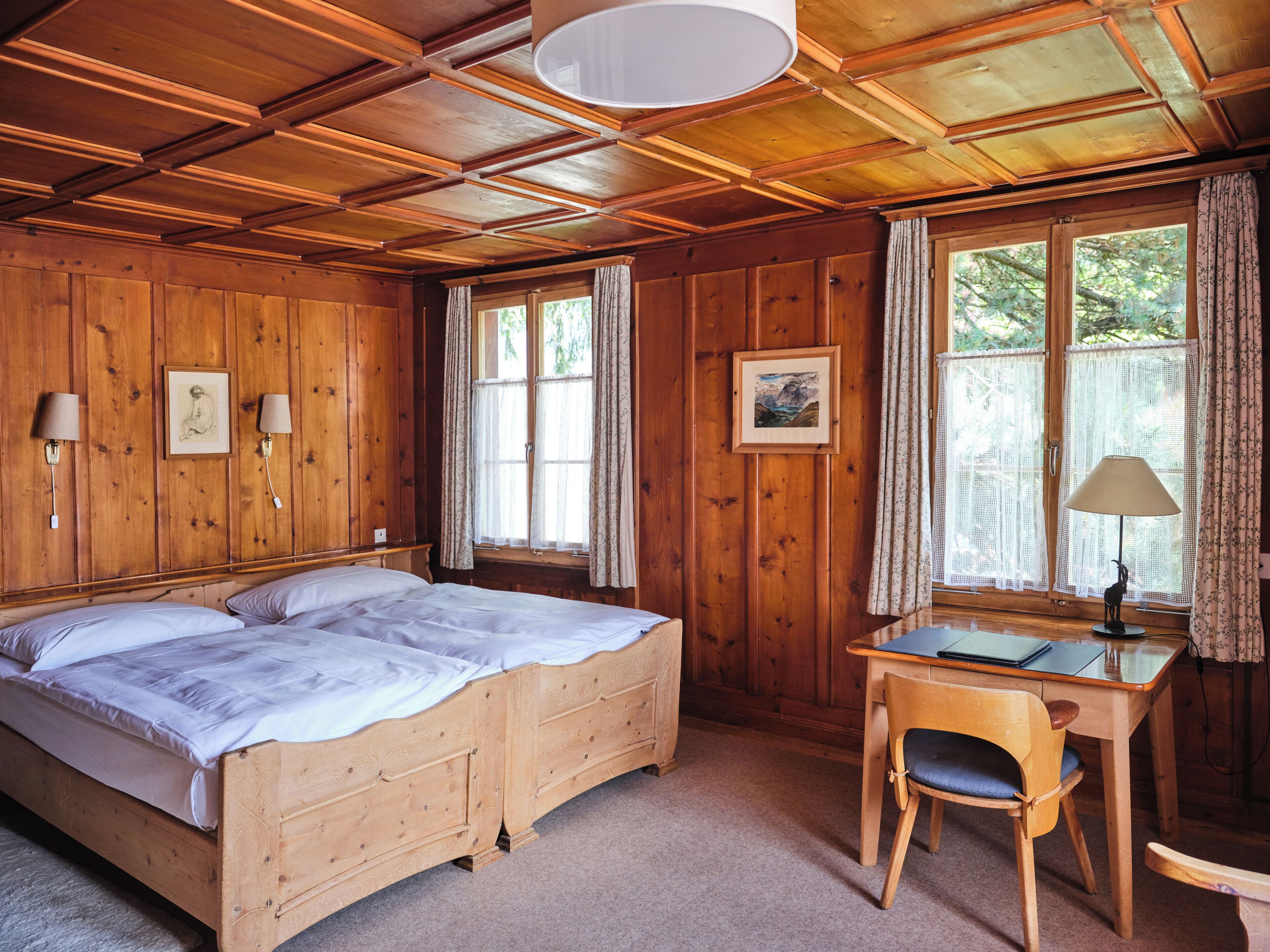 double room (chalet - annex) | premium bedding, in-room safe, individually decorated