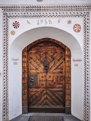 Fassade der Unterkunft