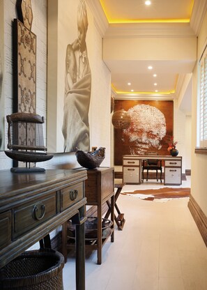Suite (Nelson Mandela Platinum Suite) | 1 Schlafzimmer, Bettwäsche aus ägyptischer Baumwolle