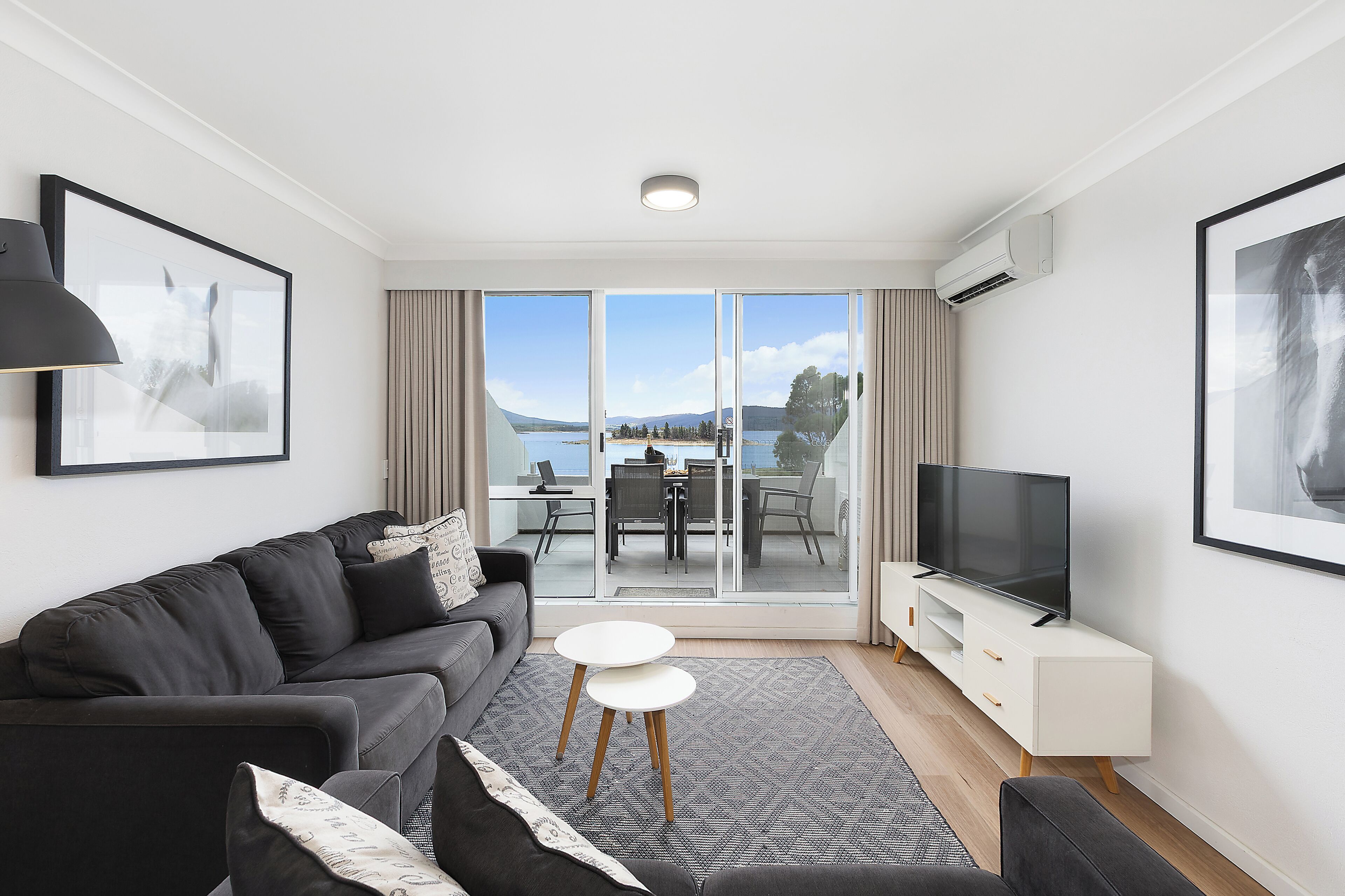 Apartment, 2 Bedrooms | Living area | TV