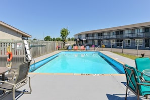 Seasonal outdoor pool