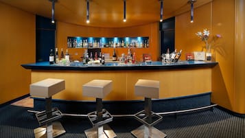 Rooftop bar, pool views, open daily