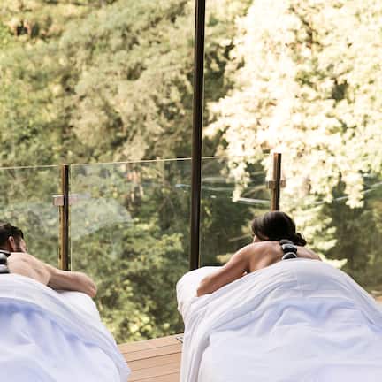 Body treatments, aromatherapy, hot stone massages, deep-tissue massages