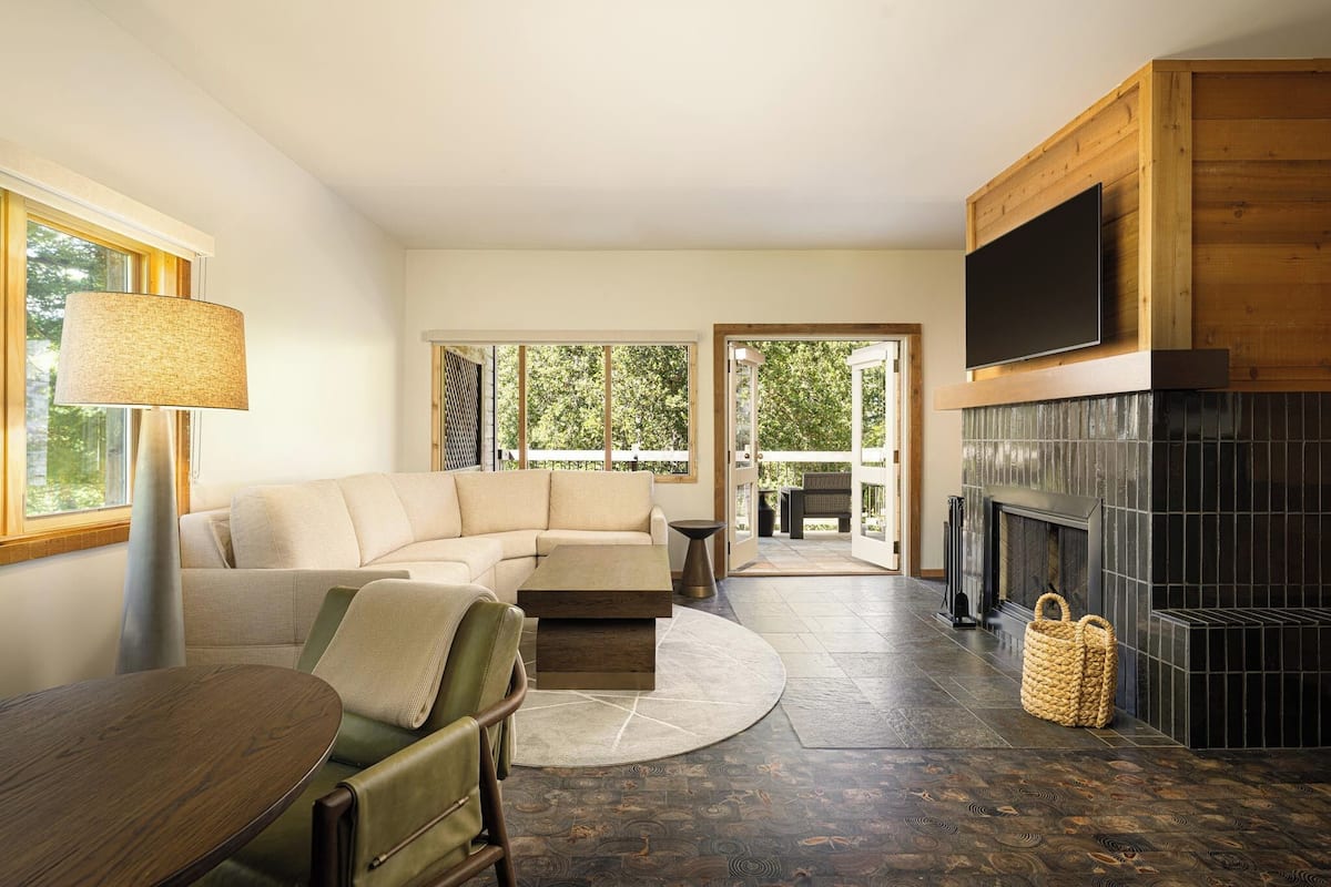 Villa, 1 cama de matrimonio grande (Big Sur) | Ropa de cama de alta calidad, minibar, caja fuerte y escritorio