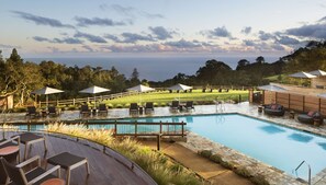 2 outdoor pools, pool umbrellas, sun loungers