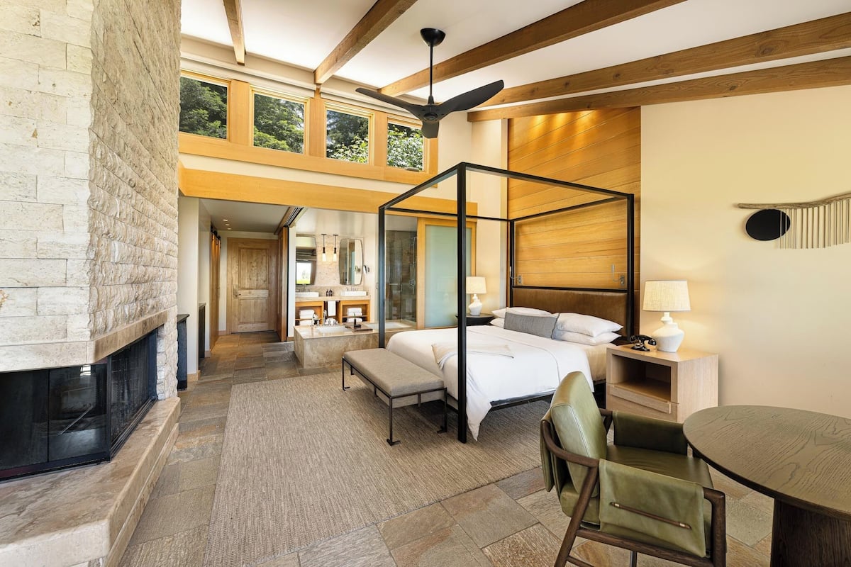 Casa, 1 cama de matrimonio grande (Pacific) | Ropa de cama de alta calidad, minibar, caja fuerte y escritorio