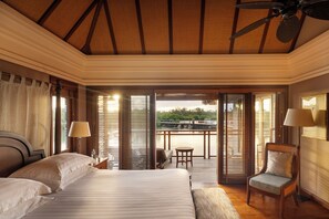 Villa (on Stilts/Overwater) | Ropa de cama de alta calidad y minibar 