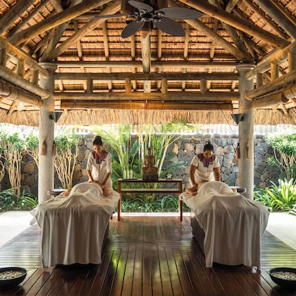 Couples treatment rooms, sauna, steam room, body treatments, facials