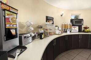 Free daily full breakfast