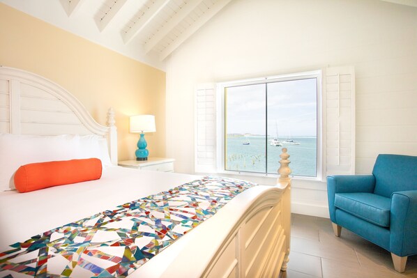 Deluxe Room, 1 King Bed, Ocean View | In-room safe, desk, blackout drapes, iron/ironing board
