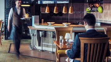 Lunch and dinner served