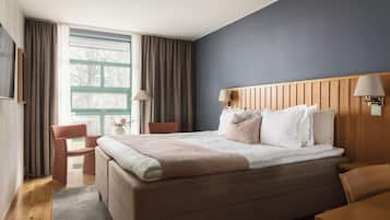 Standart Double Yataklı Oda | Kaliteli yatak takımı, minibar, ayrı ayrı dekore edilmiş