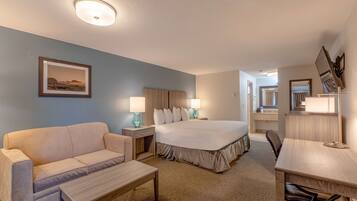 Safe på rommet, individuelt dekorert, individuelt innredet og skrivebord