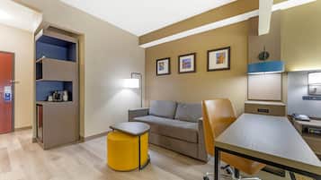 In-room safe, desk, blackout drapes, iron/ironing board