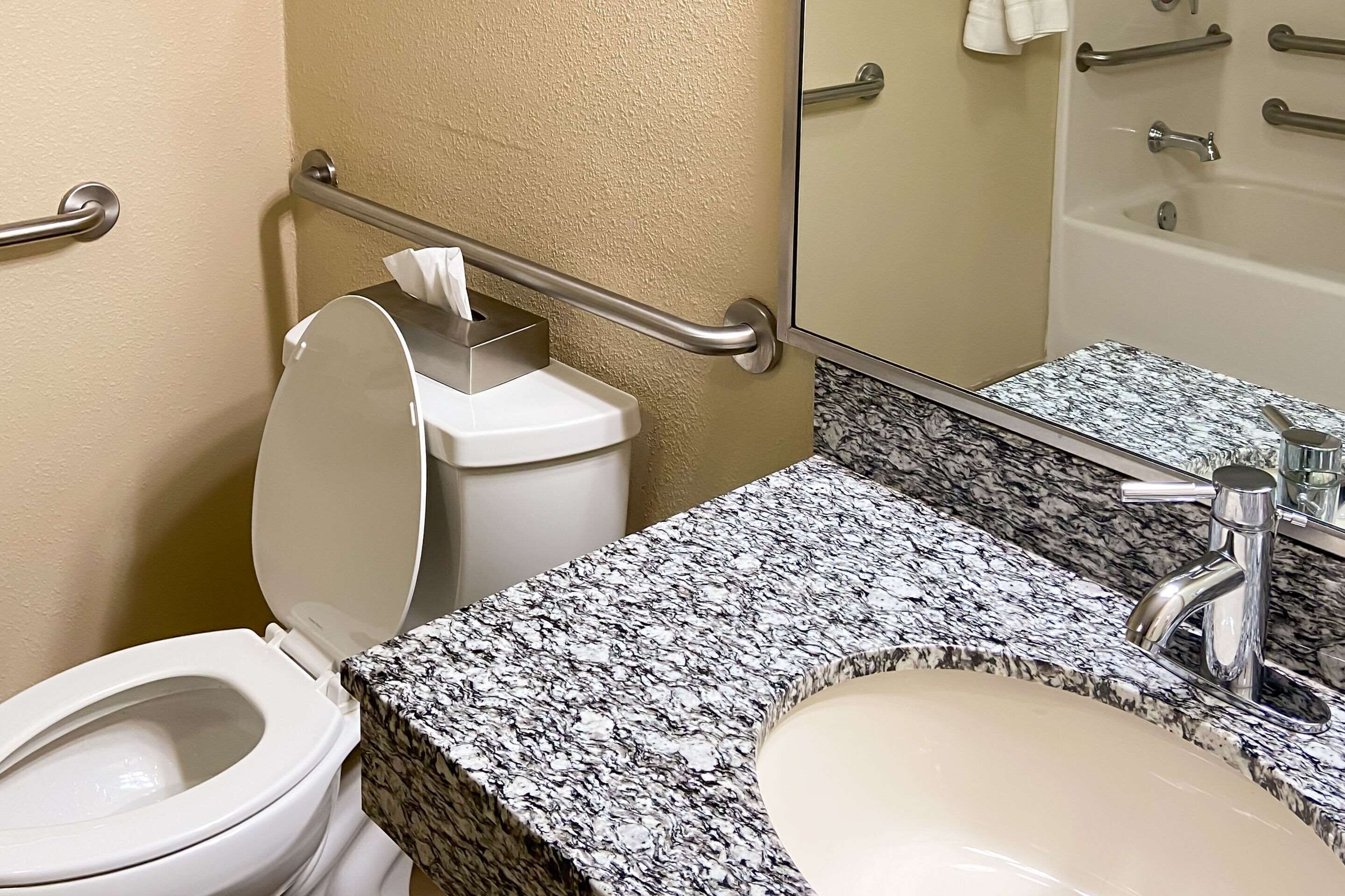 in-room safe, desk, blackout curtains, iron/ironing board