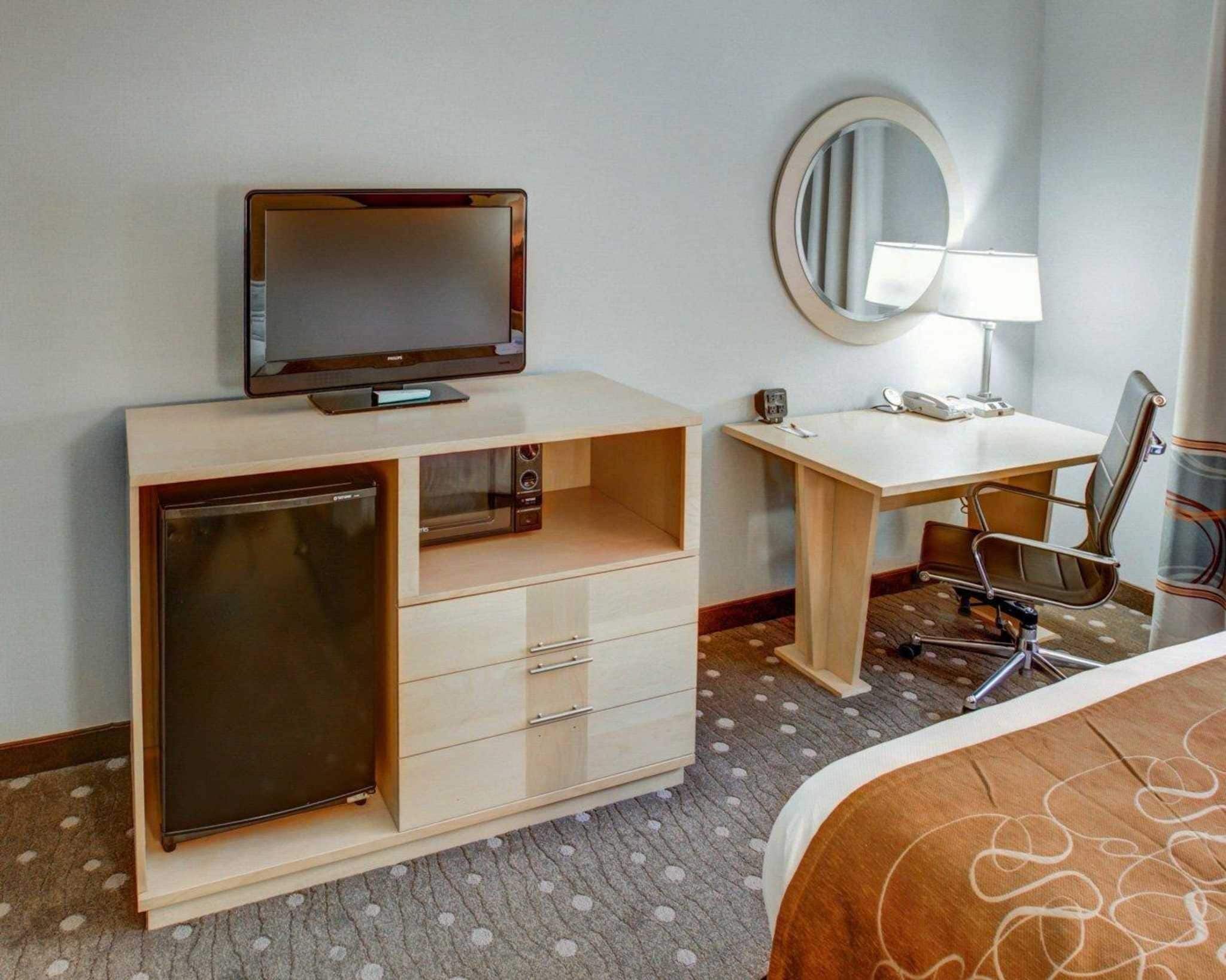 in-room safe, desk, blackout curtains, iron/ironing board