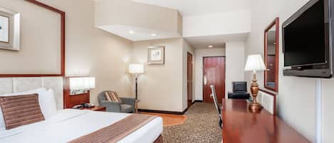 Premium bedding, Select Comfort beds, in-room safe, desk