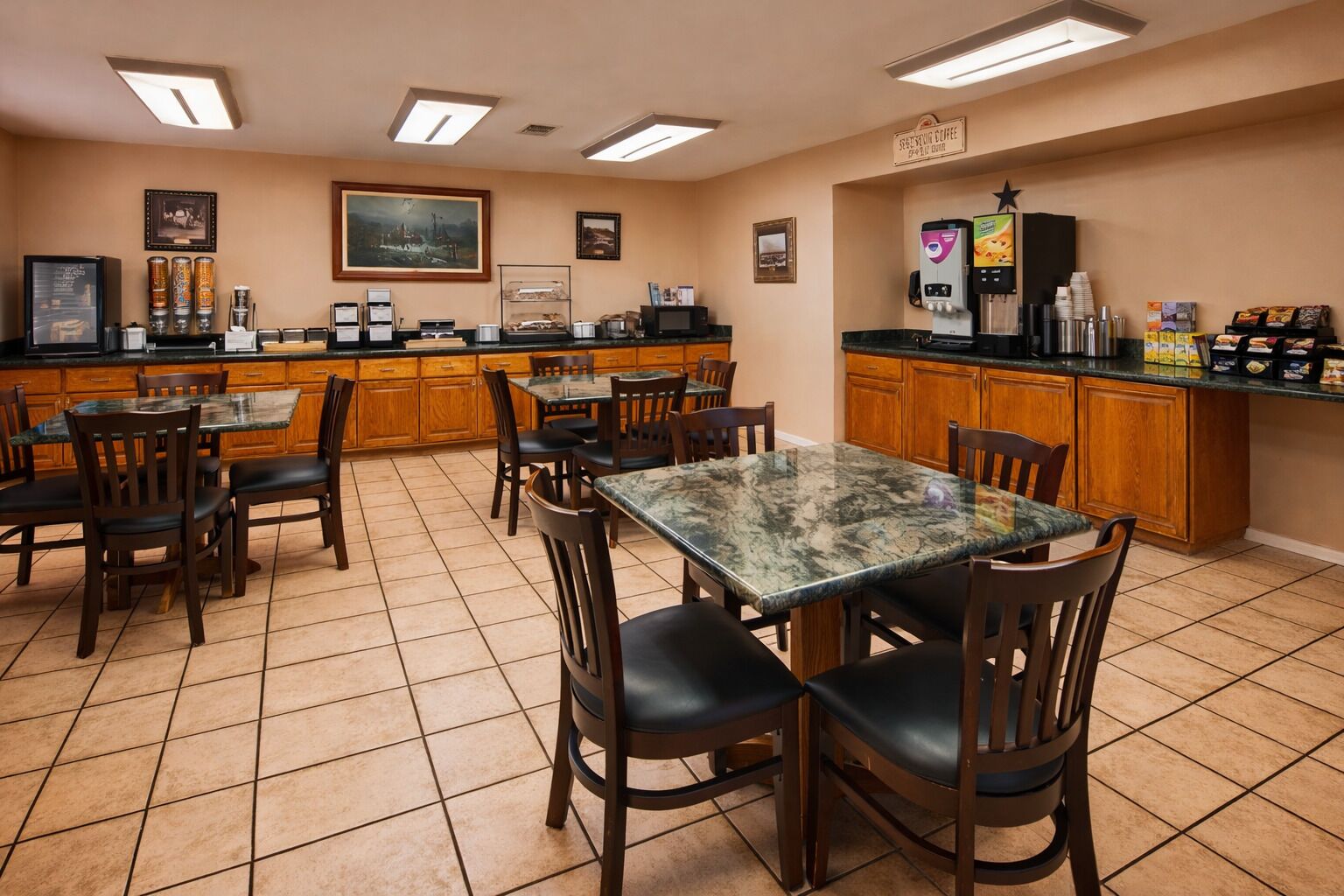 Free daily cooked-to-order breakfast