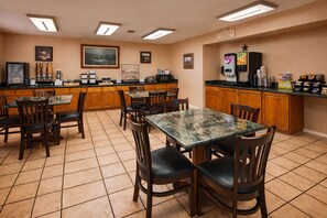 Free daily cooked-to-order breakfast