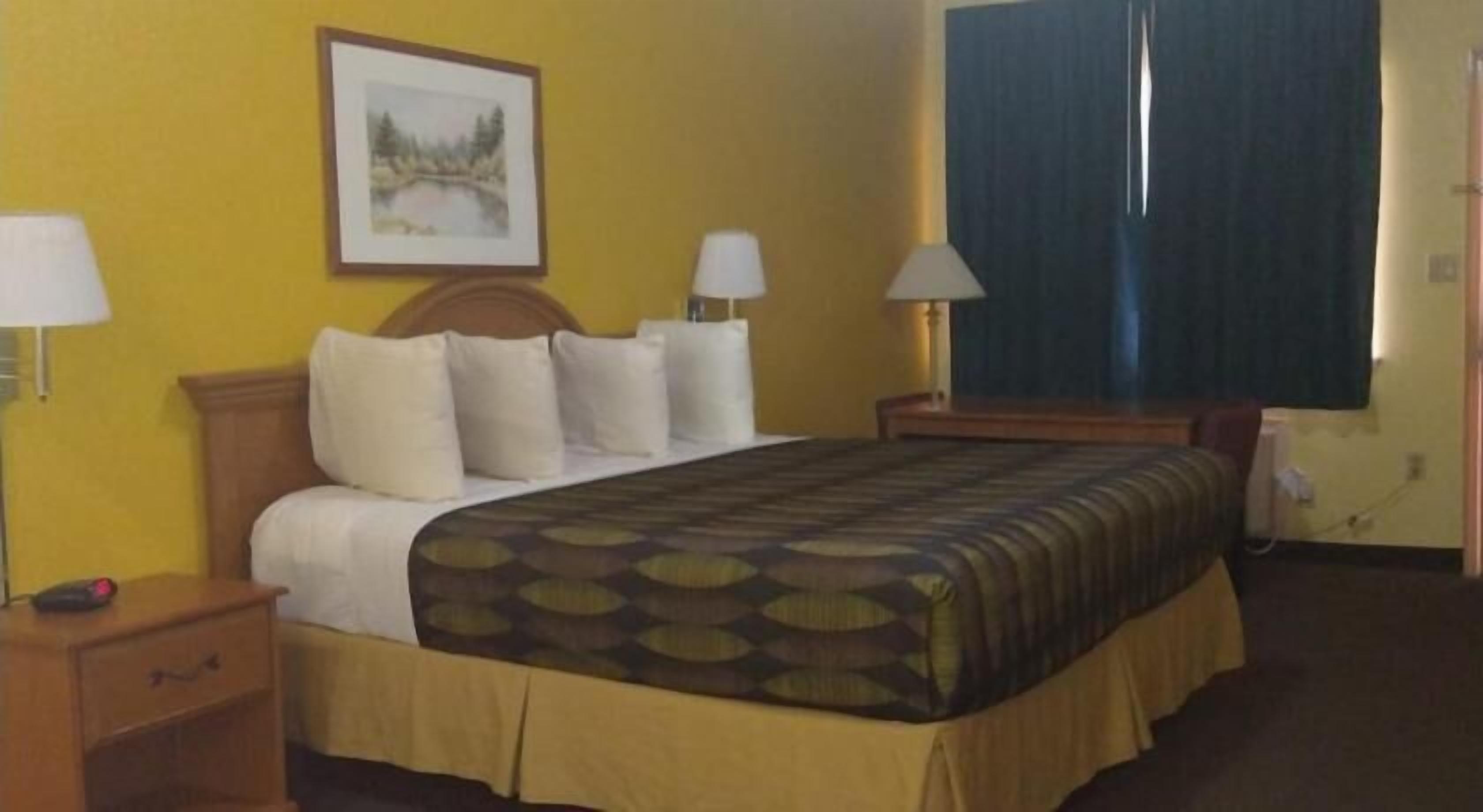 Desk, bed sheets
