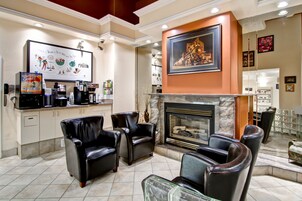 Sala de estar en el lobby