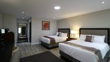 Room, 2 Queen Beds, Non Smoking | 1 bedroom, desk, blackout drapes, soundproofing