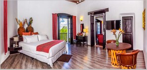 Junior Suite, 1 King Bed, Non Smoking | Premium bedding, in-room safe, individually decorated