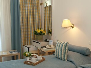 Down comforters, blackout drapes, free WiFi