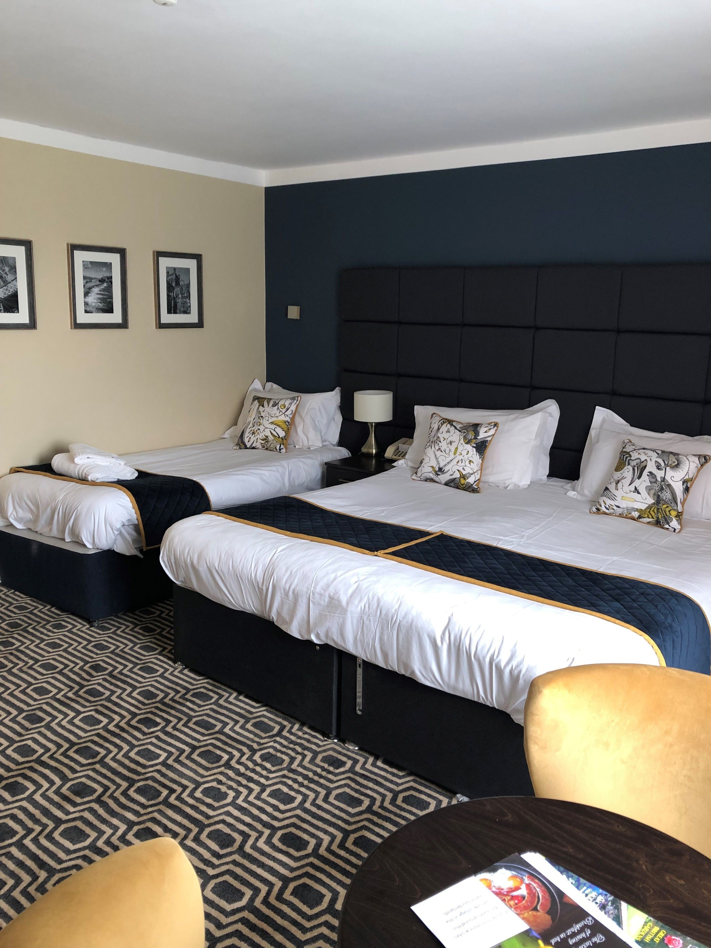 Desk, iron/ironing board, free WiFi, bed sheets