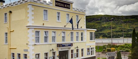 Overnatningsstedets facade