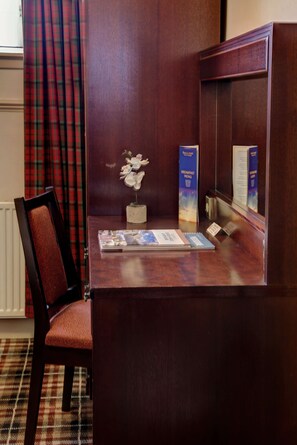 Desk, iron/ironing board, free WiFi, bed sheets
