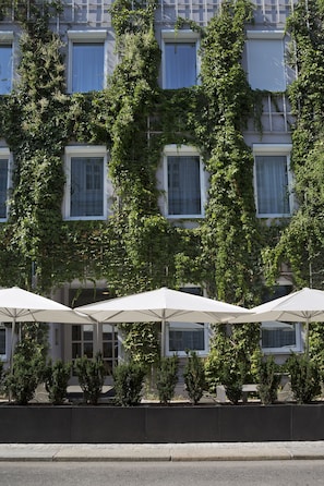 Façade de lâhĂ©bergement