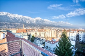 Blick auf die Berge