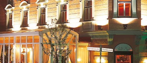 Façade de l’hébergement