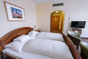 Panorama-Zimmer, Veranda, Stadtblick