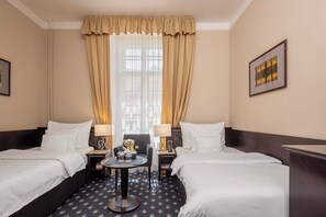 Superior Double or Twin Room | Hypo-allergenic bedding, minibar, in-room safe, desk - Pytloun Old Armoury Hotel Prague (Prague)