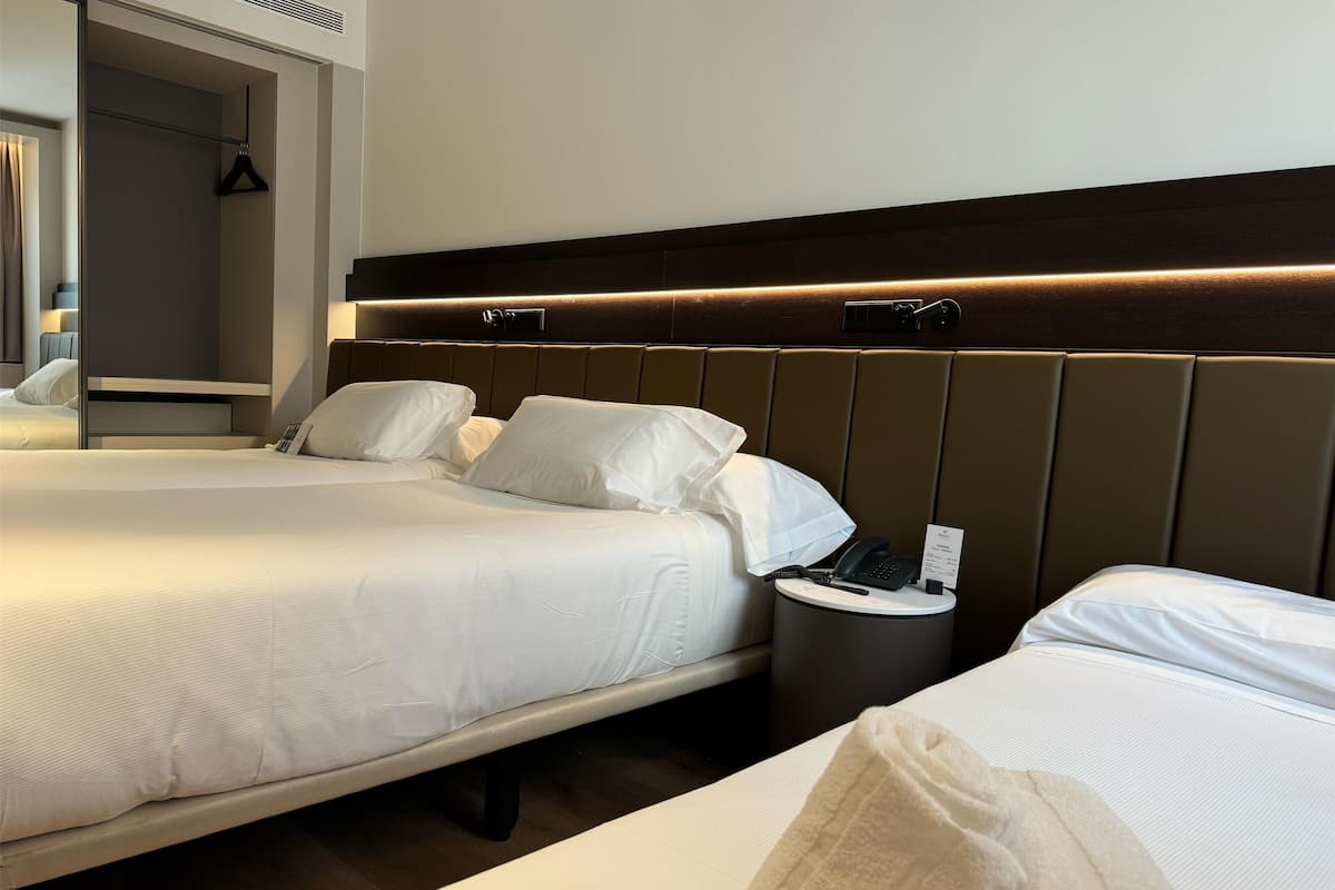 Chambre avec lits jumeaux (with extra bed)