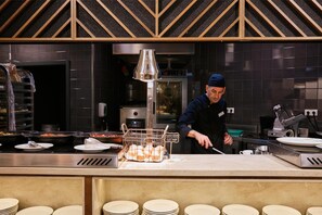 Daily buffet breakfast (EUR 24 per person)