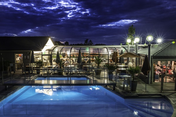Seasonal outdoor pool