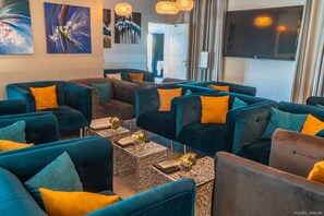 Sala de estar en el lobby