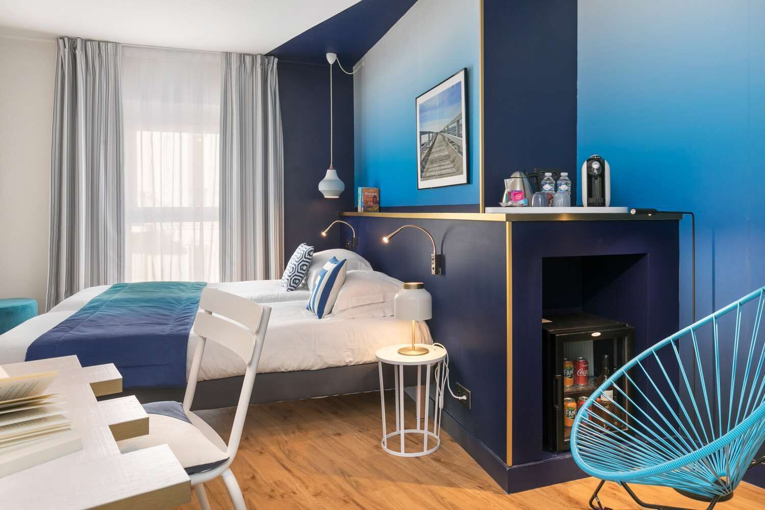 premium triple room | in-room safe, desk, blackout curtains, soundproofing