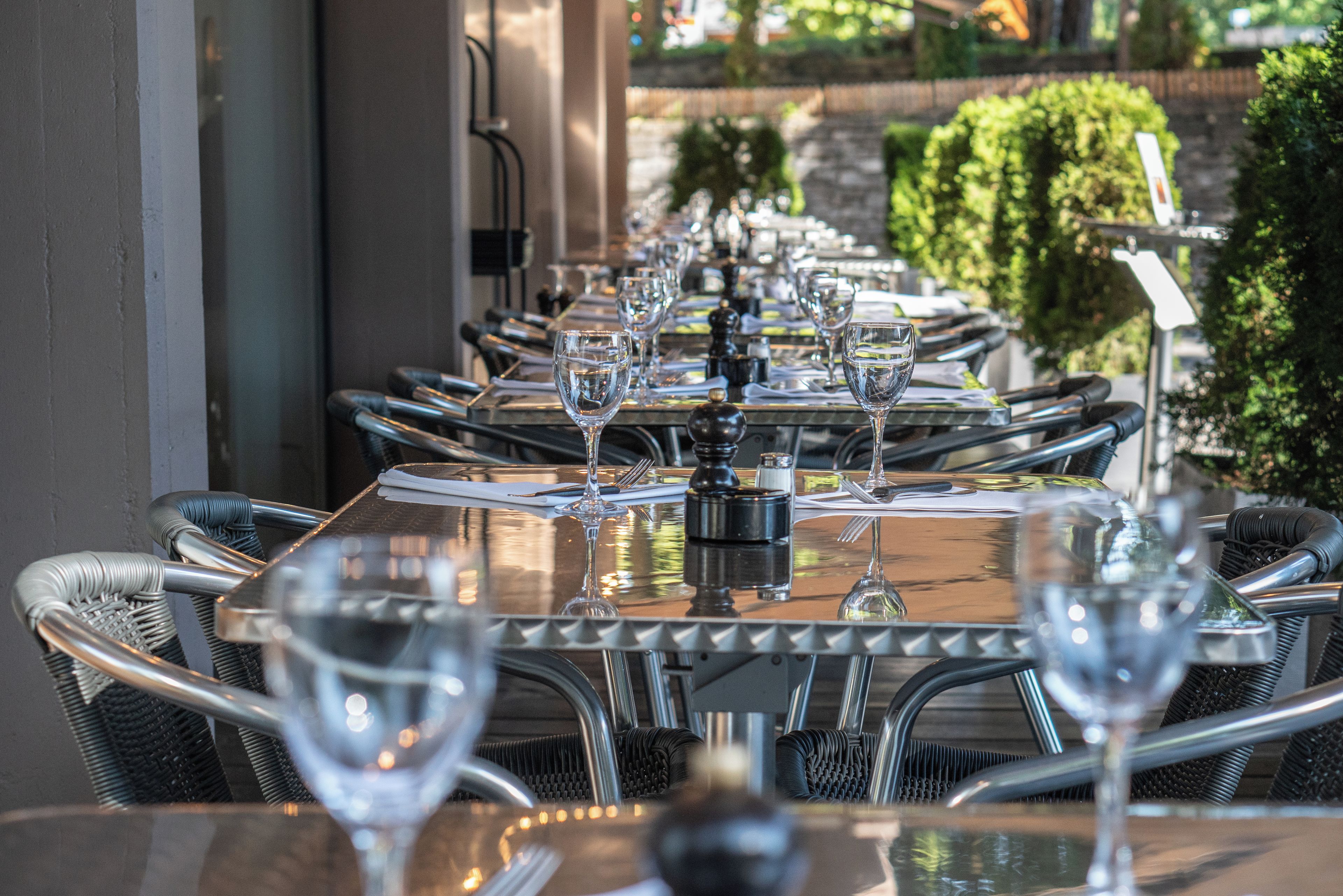 Restaurante al aire libre