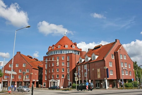 Fassade der Unterkunft. Luebecker Hof