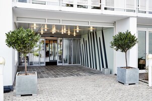 Overnatningsstedets facade