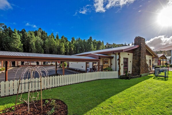 Voorkant van accommodatie