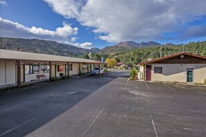 Uitzicht vanuit de kamer