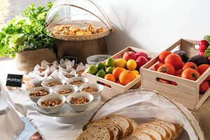 Daily continental breakfast for a fee
