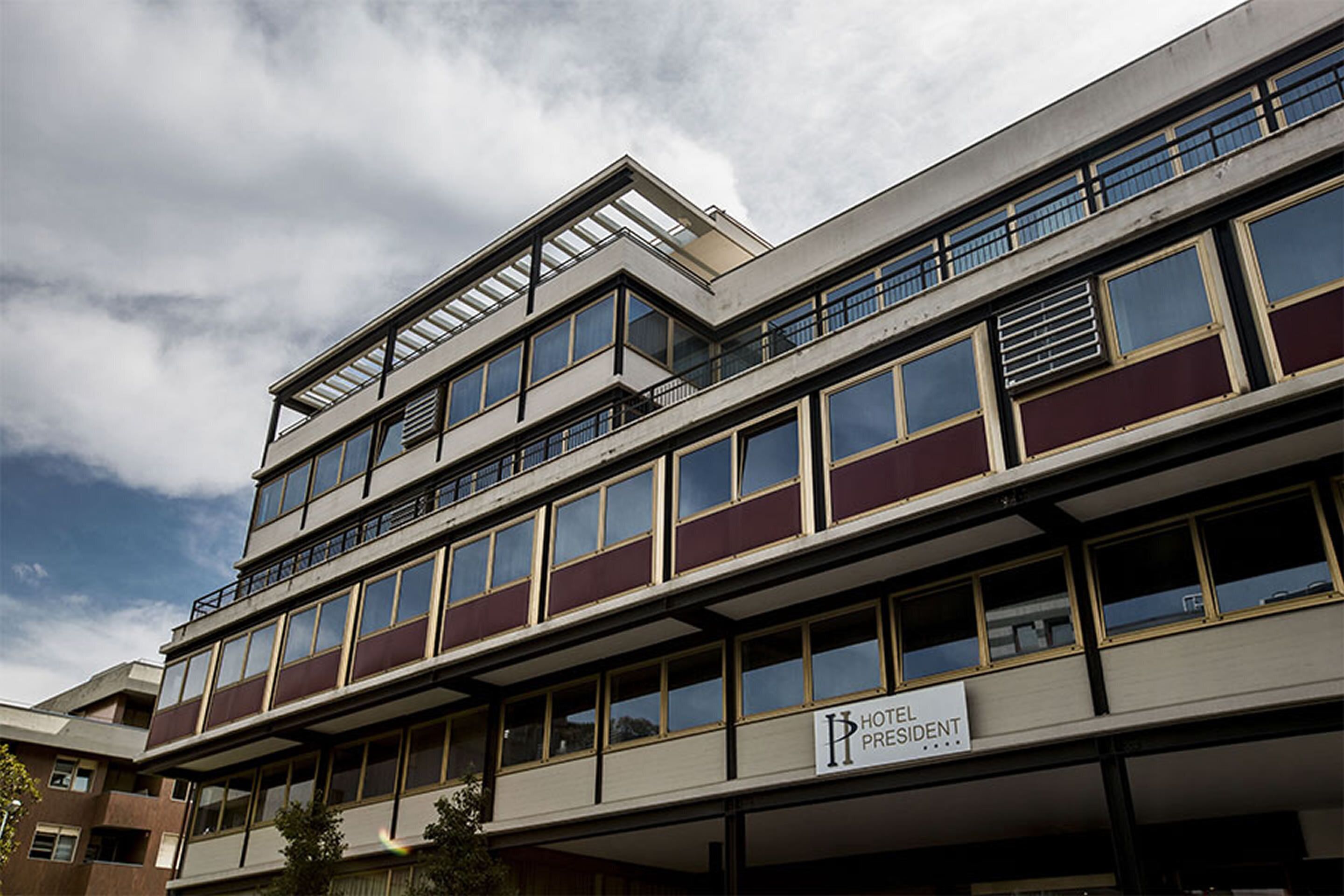 Fassade der Unterkunft